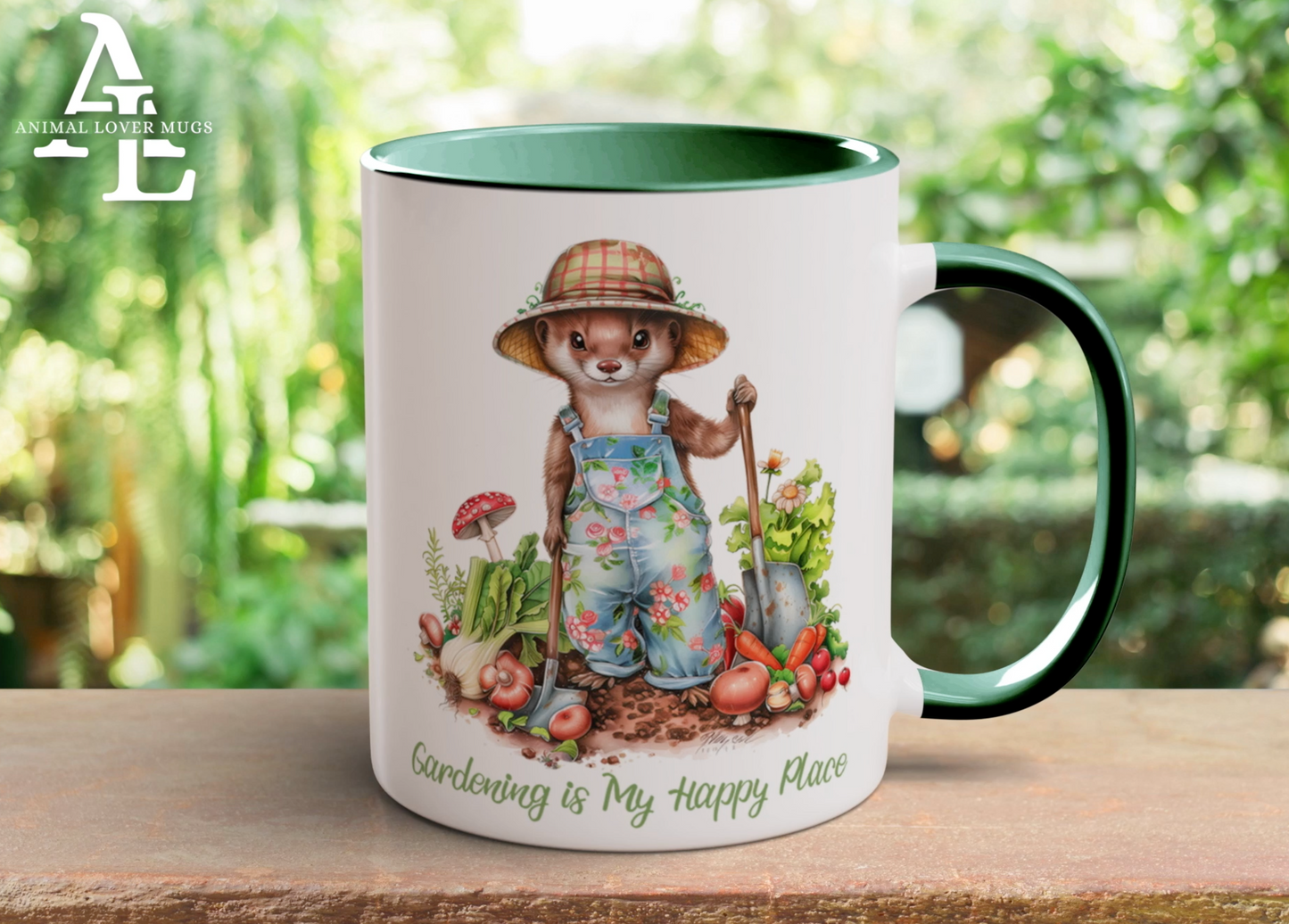 Weasel Gardener Mug