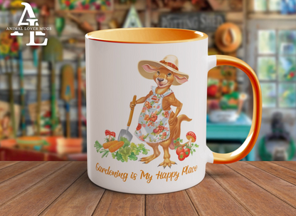 Kangaroo Gardener Mug