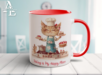 Cat Baker Mug