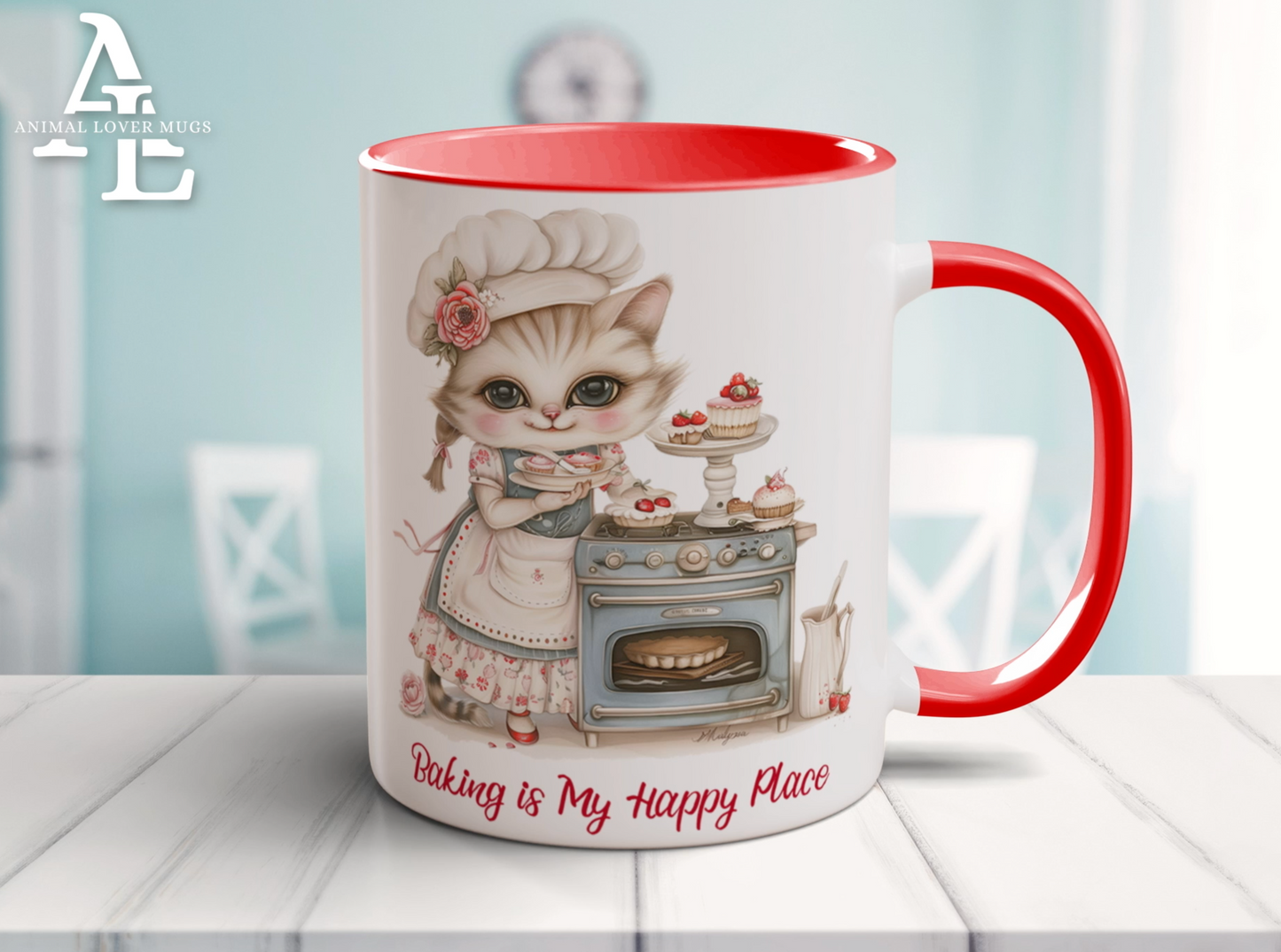 Cat Baker Mug