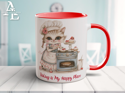 Cat Baker Mug