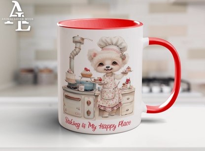 Poodle Baker Mug