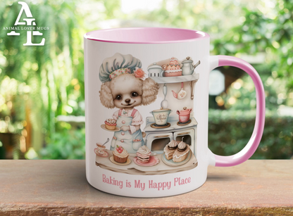 Poodle Baker Mug