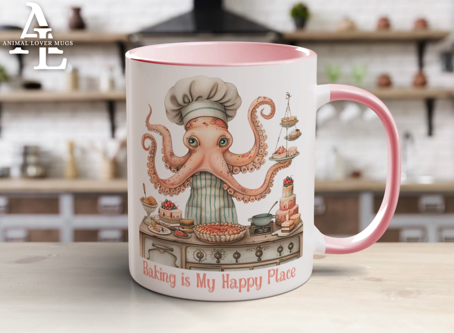 Octopus Baker Mug