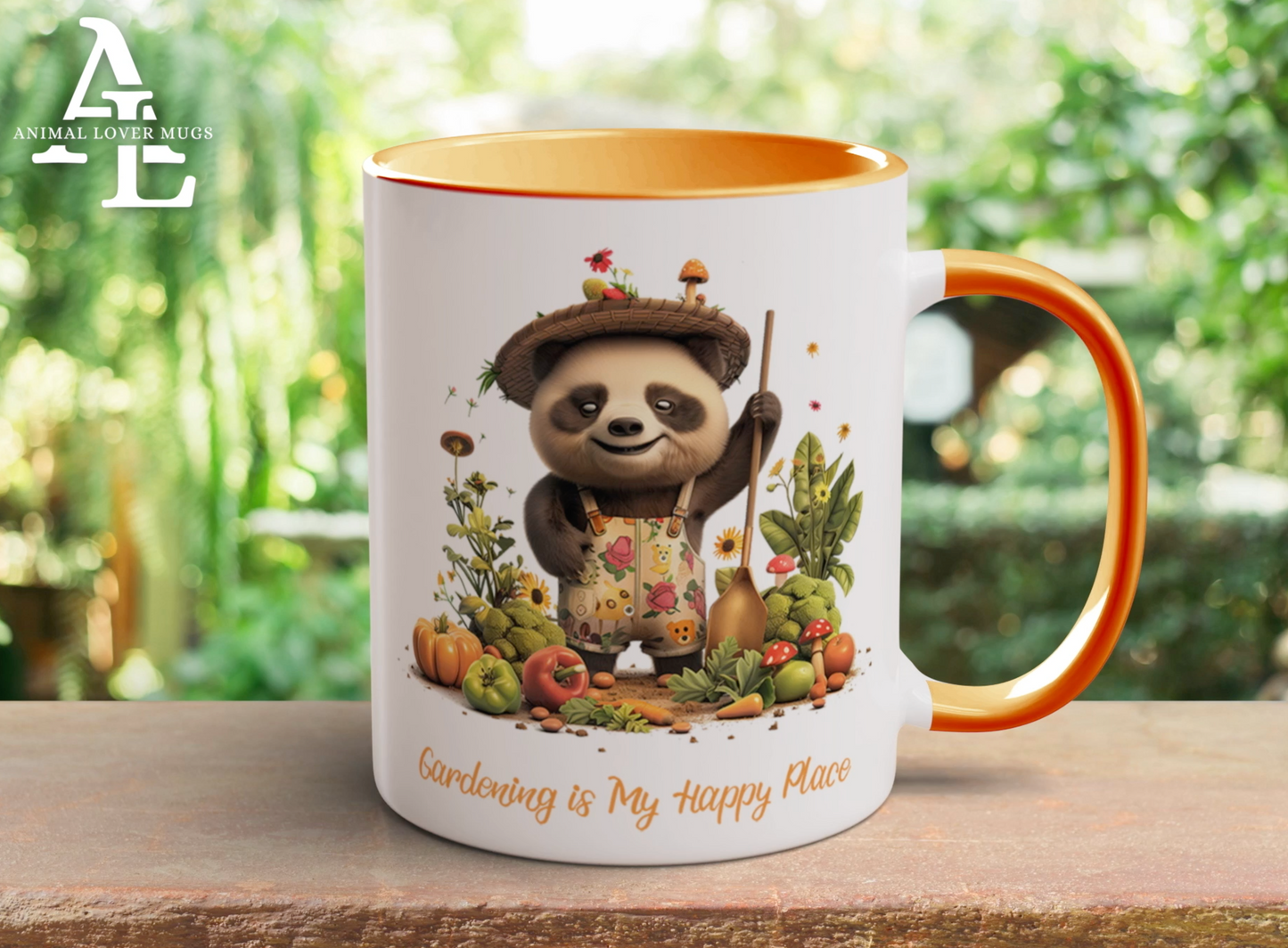 Panda Bear Gardener Mug