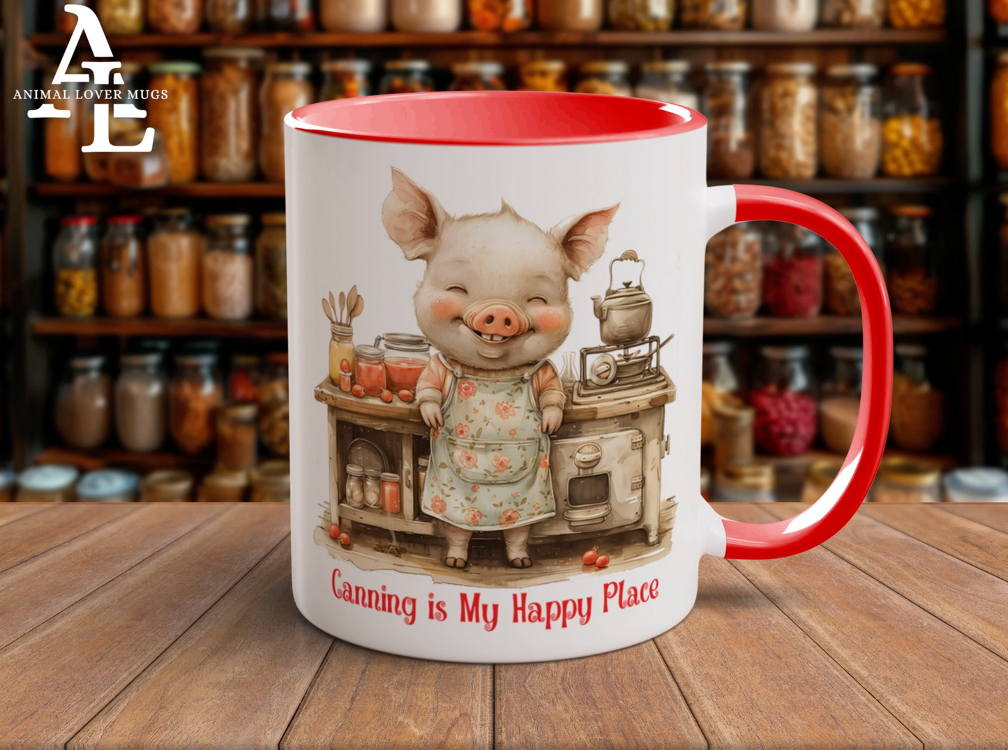 Pig Canner Mug