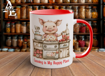 Pig Canner Mug