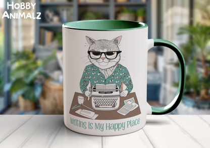 Cat Writer Mug