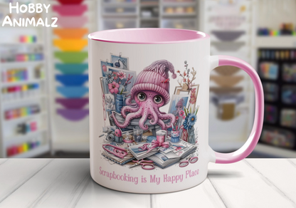 Octopus Scrapbooking Mug