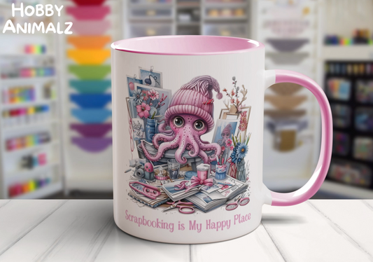 Octopus Scrapbooking Mug