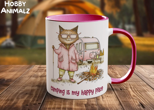 Cat Camper Mug