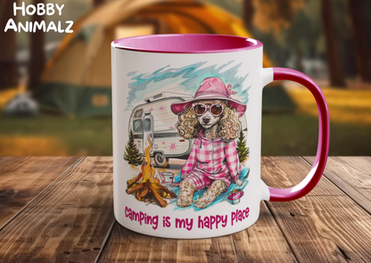 Poodle Camper Mug