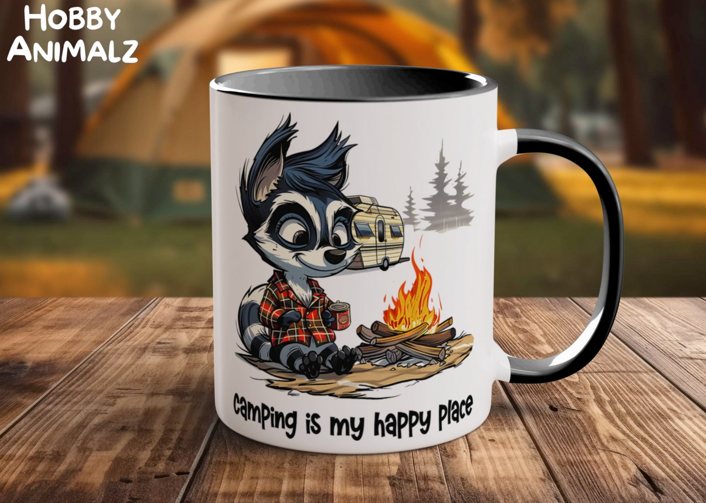 Skunk Camper Mug