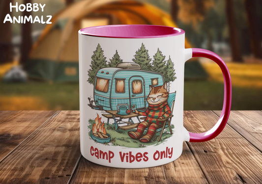 Cat Camper Mug