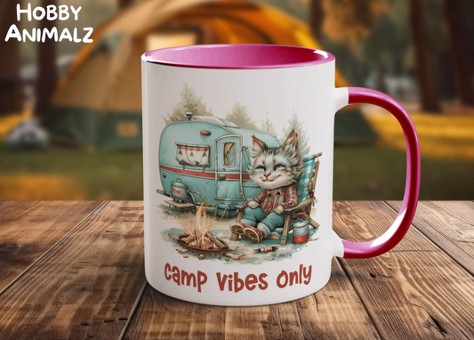 Cat Camper Mug