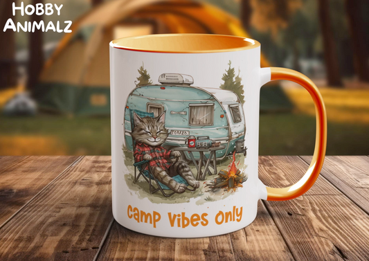 Cat Camper Mug