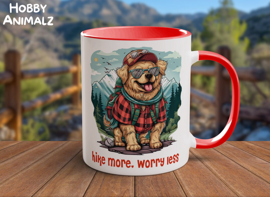 Dog Hiker Mug