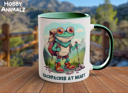 Frog Backpacker Mug