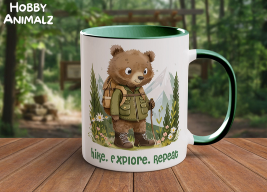 Bear Backpacker Mug