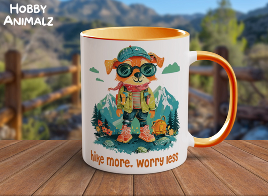 Dog Hiker Mug