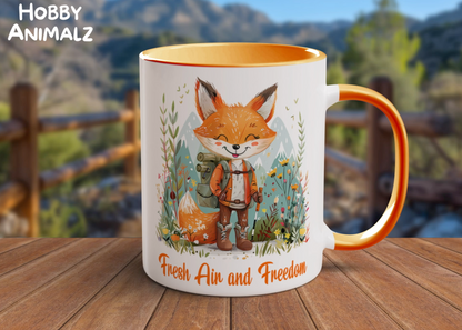 Fox Backpacker Mug