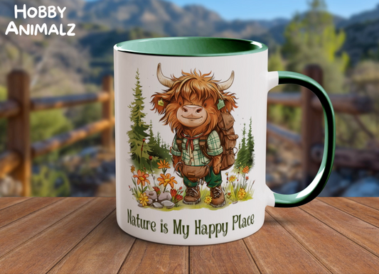 Highland Cow Backpacker Mug