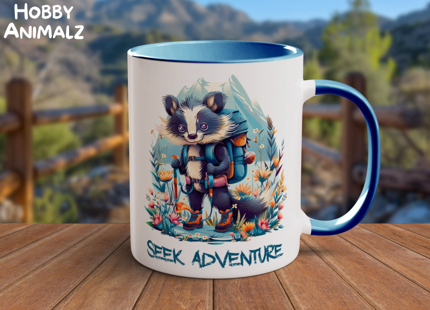 Skunk Backpacker Mug