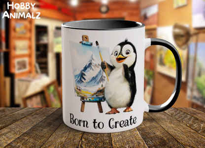 Penguin Artist Mug