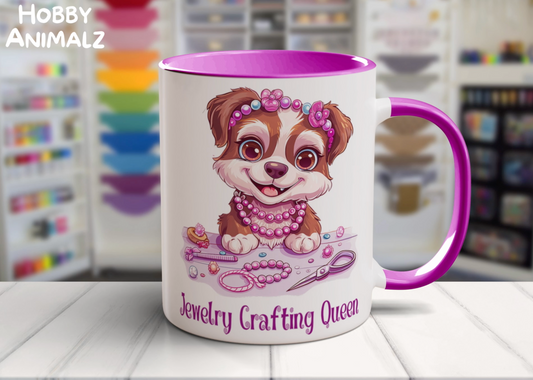 Dog Jewelry Making Mug