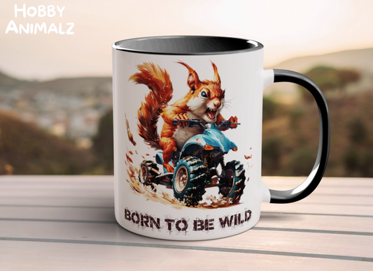 Squirrel Quad Rider Mug