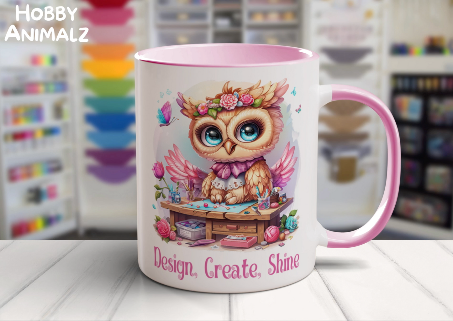 Owl Jewelry Maker Mug