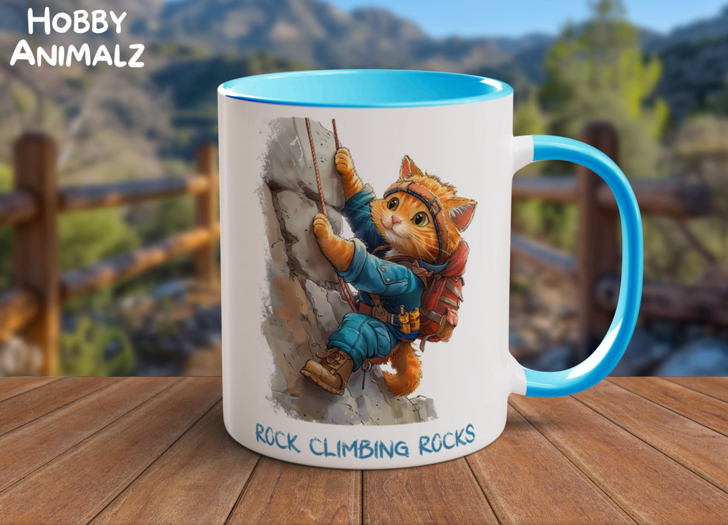 Cat Rock Climber Mug