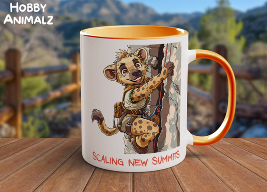 Hyena Rock Climber Mug