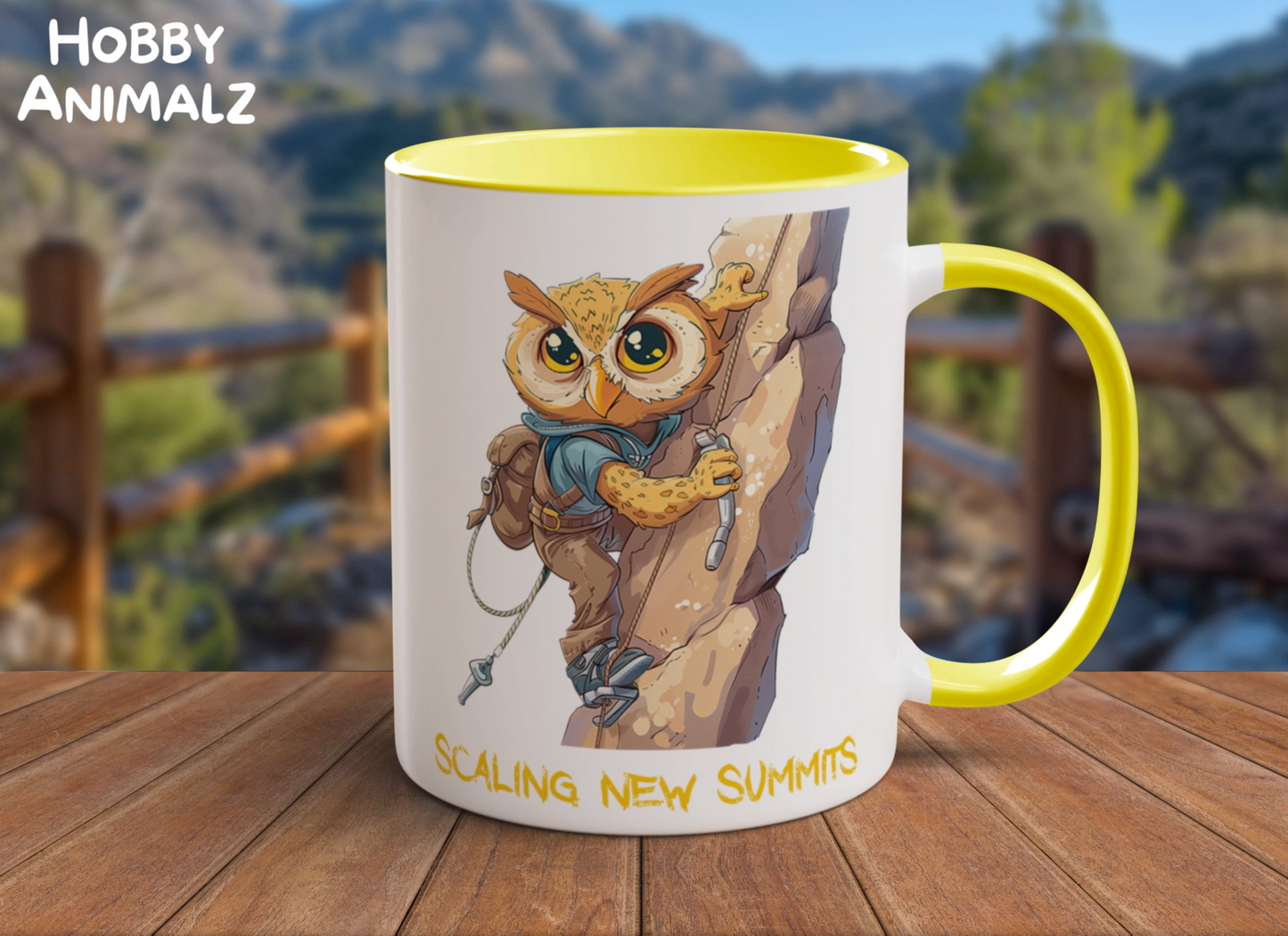 Owl Rock Climber Mug