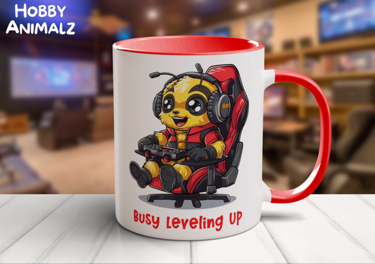 Bubble Bee Gamer Mug