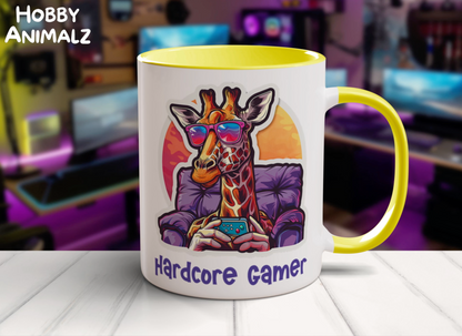 Giraffe Gamer Mug