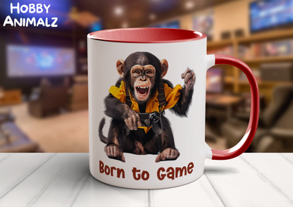 Monkey Gamer Mug