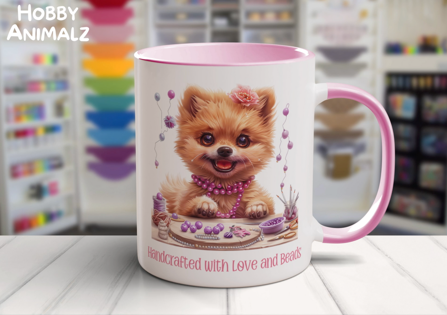 Puppy Dog Jewelry Maker Mug