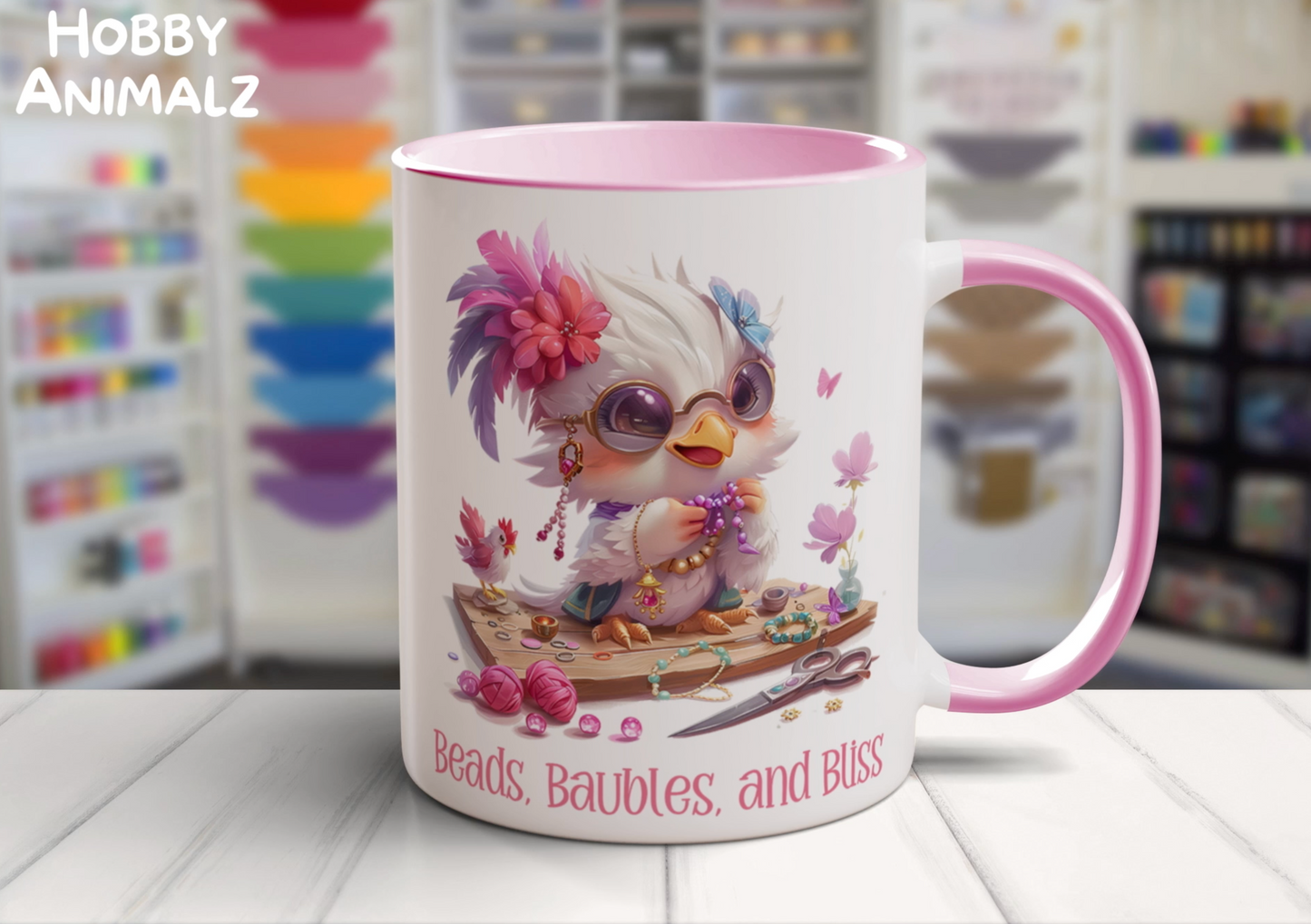 Chicken Jewelry Maker Mug