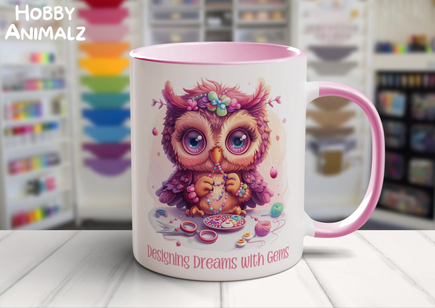 Owl Jewelry Maker Mug