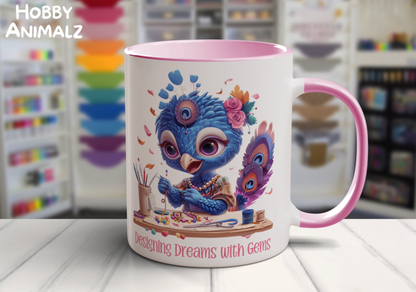 Peacock Jewlery Maker Mug