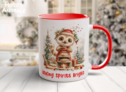 Sloth Christmas Baker Mug