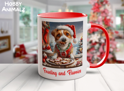 Dog Christmas Baker Mug