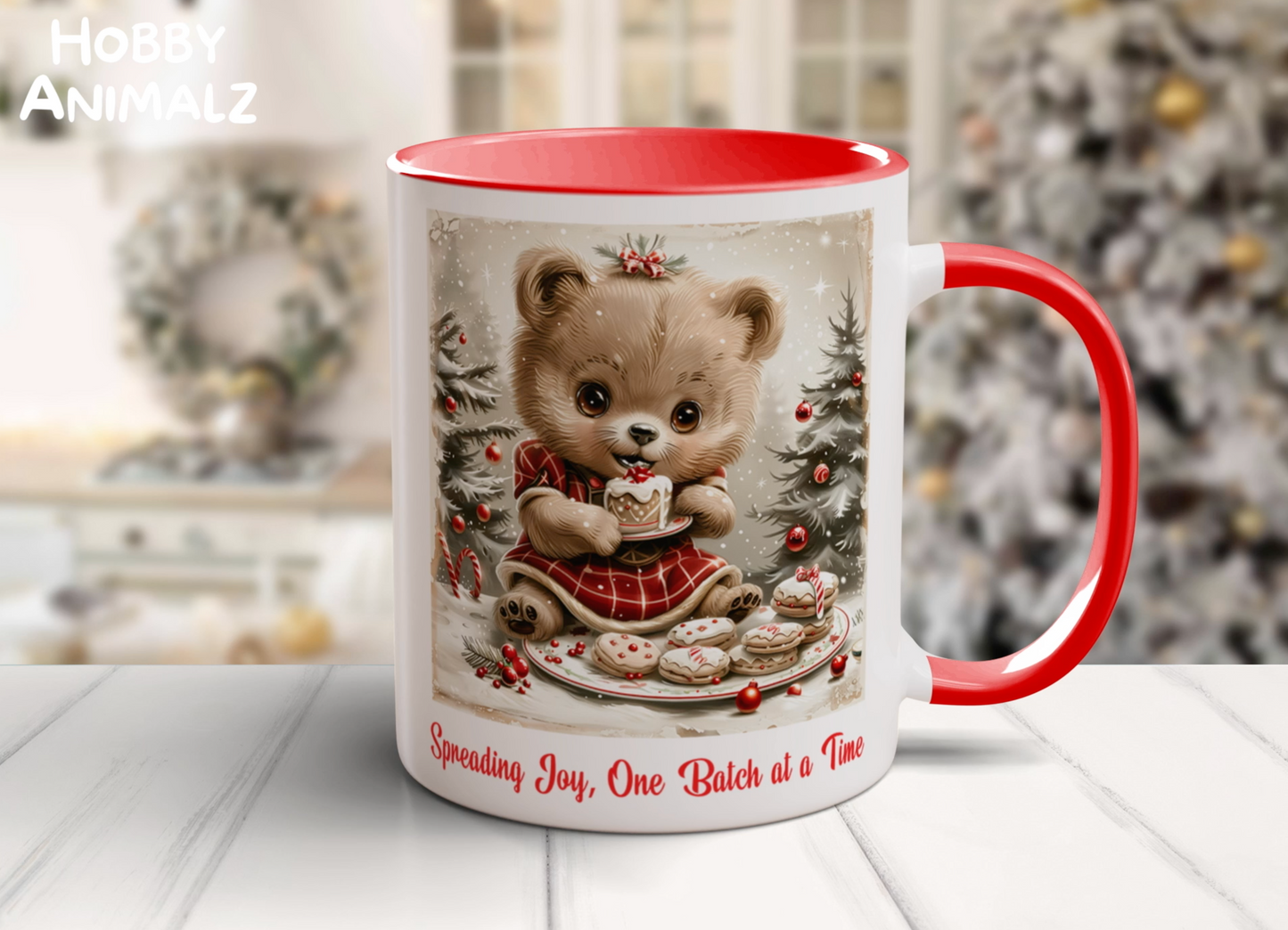 Bear Christmas Baker Mug