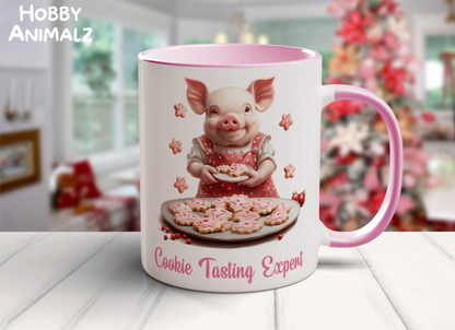 Pig Christmas Baker Mug