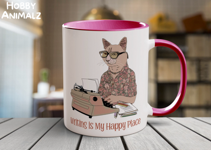 Cat Writer Mug