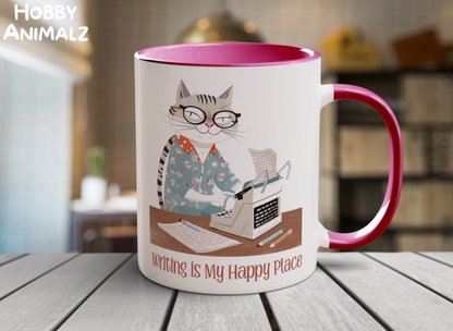 Cat Writer Mug