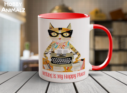 Cat Writer Mug