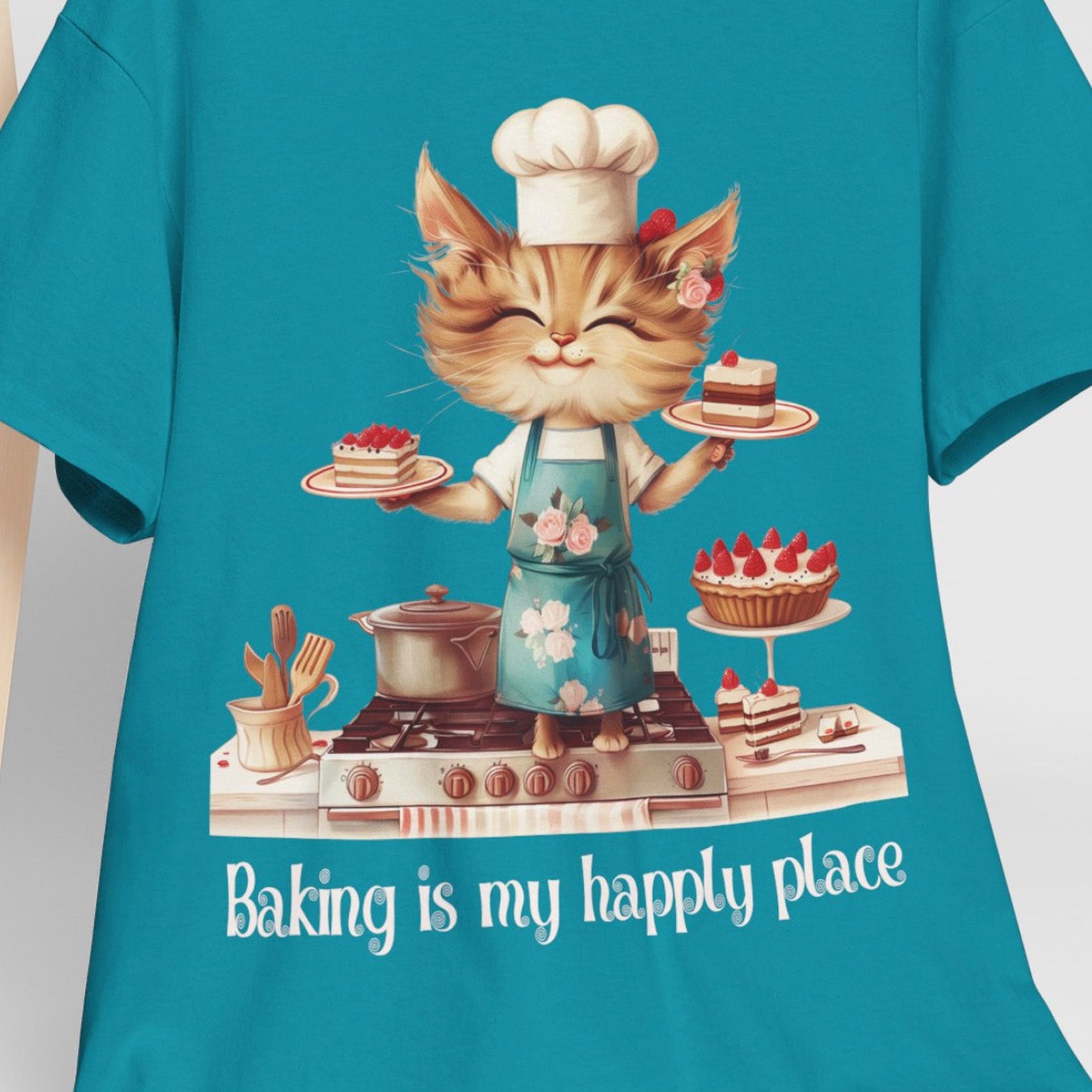 Cat Baker Tee