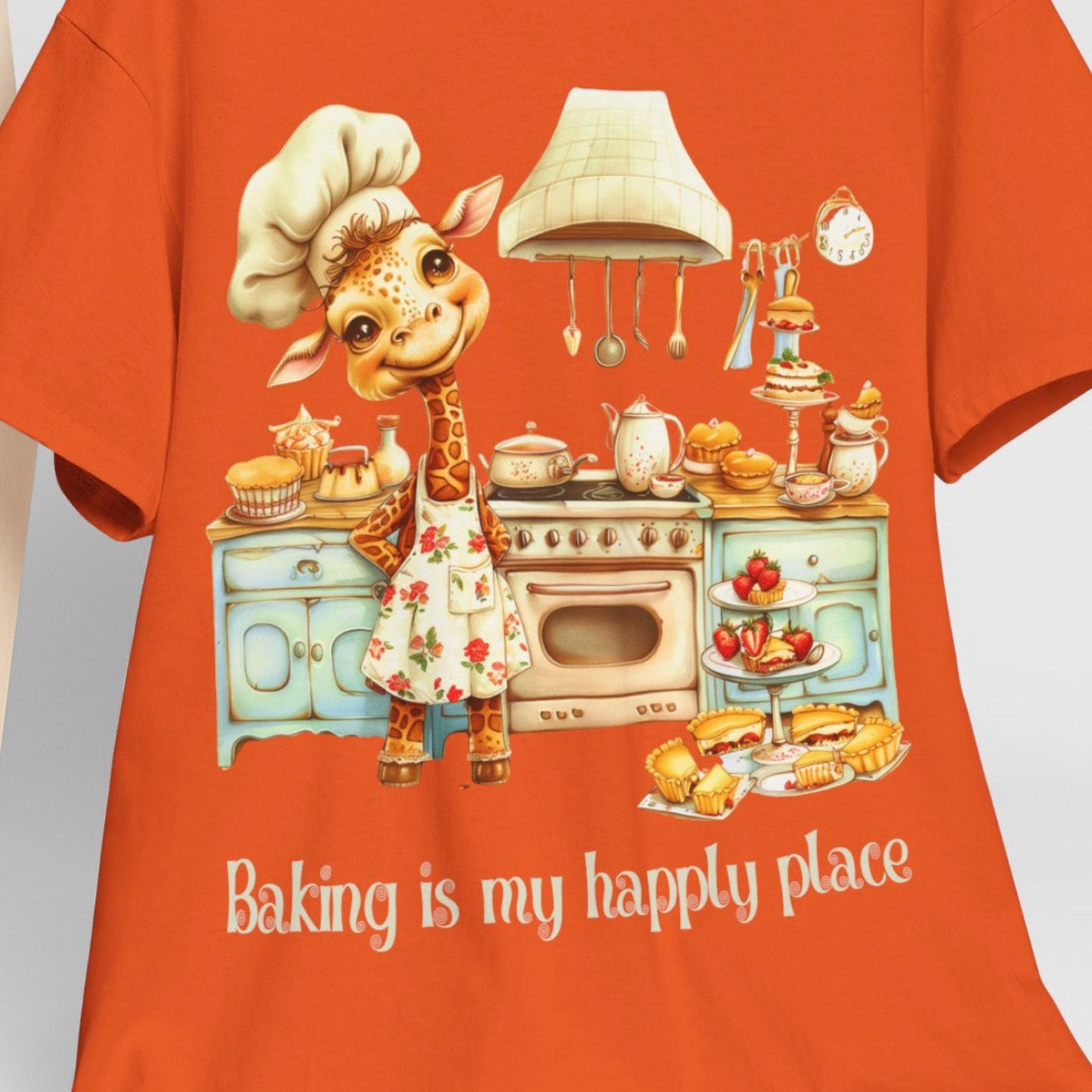 Giraffe Baker Tee